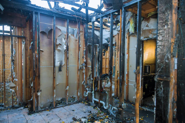 Professional Soot Cleanup technician working in Princeton, FL